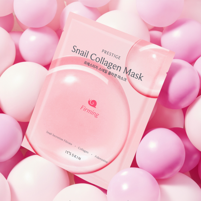 It'S SKIN Prestige Snail Collagen Mask 20g X 5ea