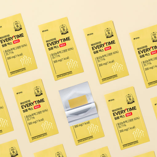 [Jung Kwan Jang] Korean Red Ginseng Extract Every Time FILM MAX (300mg*45Sheets)