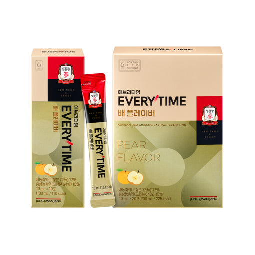 [Jung Kwan Jang] Korean Red Ginseng Extract Every Time PEAR FLAVOR (10ml*20 Sticks)
