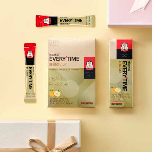 [Jung Kwan Jang] Korean Red Ginseng Extract Every Time PEAR FLAVOR (10ml*20 Sticks)