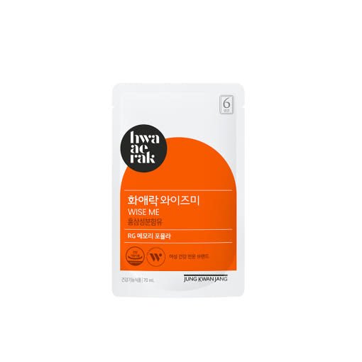 [Jung Kwan Jang] Korean Red Ginseng Extract HWA AE RAK WISE ME (70mlx30pcs) - JOSEPH BEAUTY