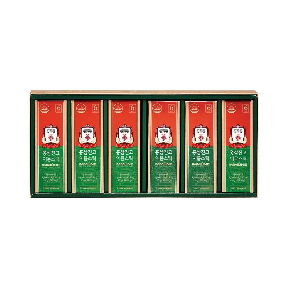 [Jung Kwan Jang] Korean Red Ginseng Extract Jin Go IMMUNE Stick 10g*30ea - JOSEPH BEAUTY