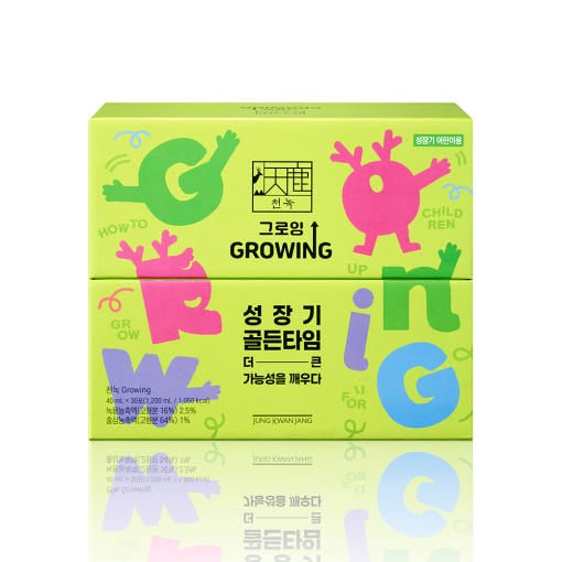 [Jung Kwan Jang] Korean Red Ginseng Extract Kid CheonNok GROWING 40ml*30ea - JOSEPH BEAUTY