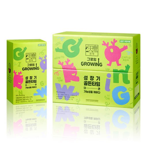 [Jung Kwan Jang] Korean Red Ginseng Extract Kid CheonNok GROWING 40ml*30ea - JOSEPH BEAUTY