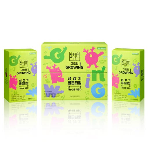 [Jung Kwan Jang] Korean Red Ginseng Extract Kid CheonNok GROWING 40ml*30ea - JOSEPH BEAUTY