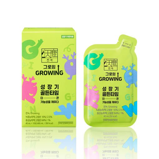 [Jung Kwan Jang] Korean Red Ginseng Extract Kid CheonNok GROWING 40ml*30ea - JOSEPH BEAUTY