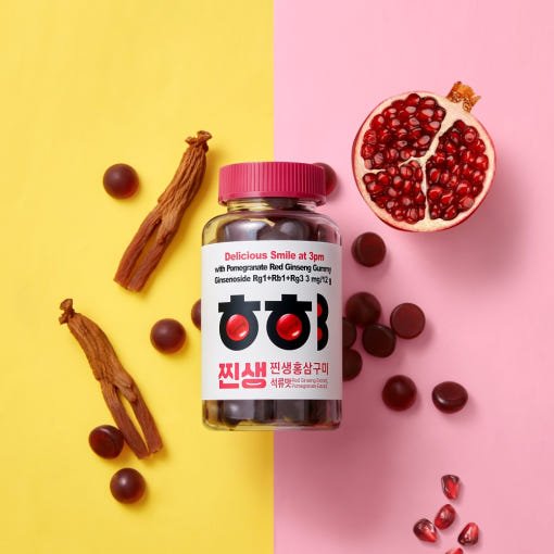 [Jung Kwan Jang] Korean Red Ginseng Extract Pomegranate Red Ginseng Gummy 4g*75ea - JOSEPH BEAUTY