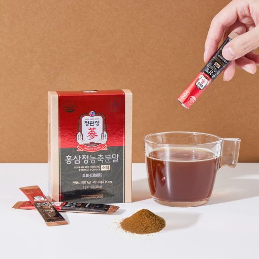 [Jung Kwan Jang] Korean Red Ginseng Extract Red Ginseng Extract Powder Stick 2g*30ea - JOSEPH BEAUTY
