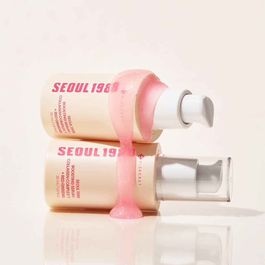 K - SECRET SEOUL 1988 BOOSTING SERUM : COLLAGEN COMPLEX 7 + RED GINSENG 30ml - JOSEPH BEAUTY
