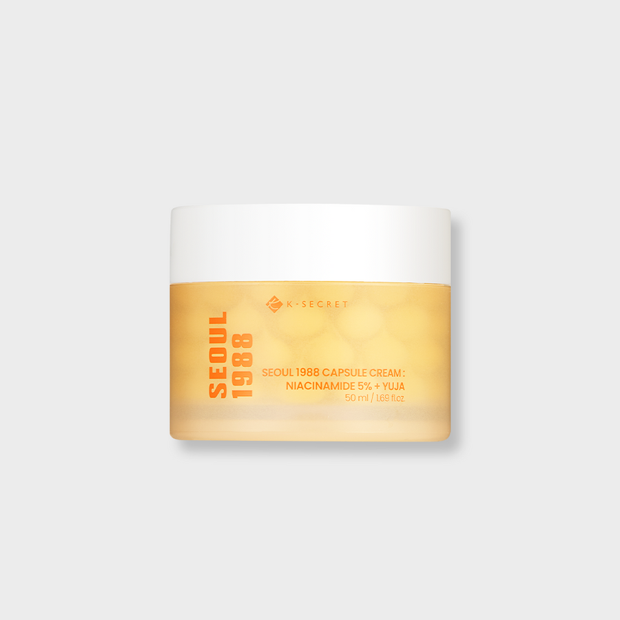 K-SECRET SEOUL 1988 CAPSULE CREAM : NIACINAMIDE 5% + YUJA 50ml