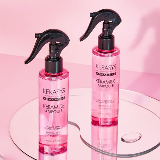 Kerasys Advanced Keramide Ampoule Damage Repair No Wash Treatment 200ml X 2ea