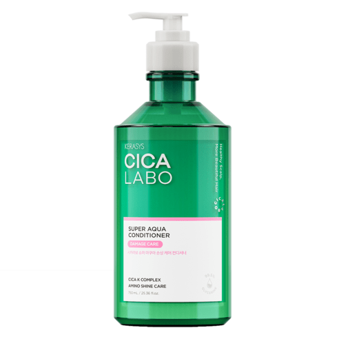 Kerasys CICA LABO Super Aqua Damage Care Conditioner 750ml - JOSEPH BEAUTY