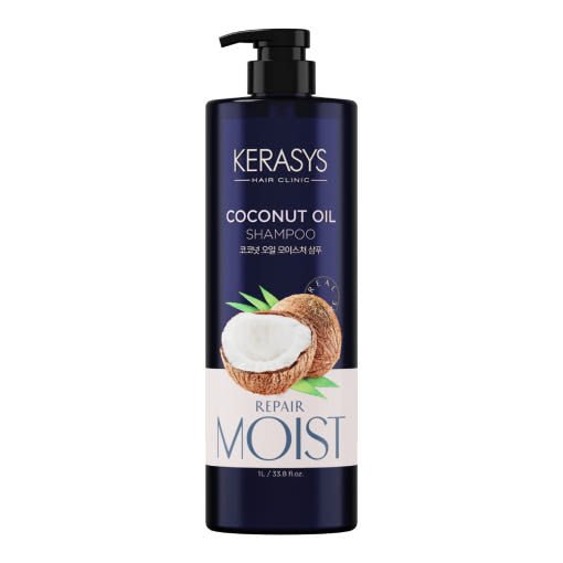 Kerasys Coconut Oil Shampoo 1L - JOSEPH BEAUTY