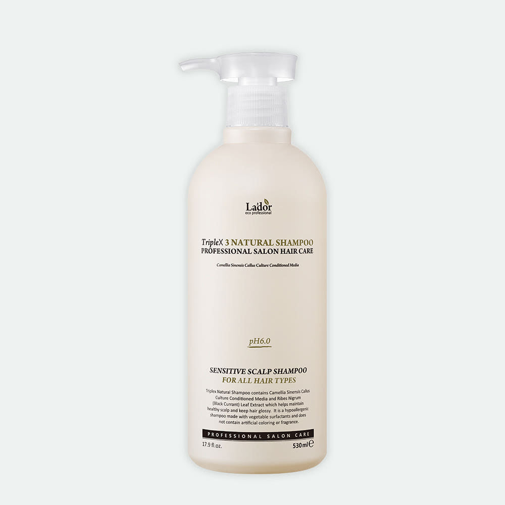LADOR Triple X3 Natural Shampoo 530ml