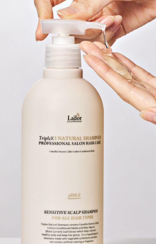 LADOR Triple X3 Natural Shampoo 530ml