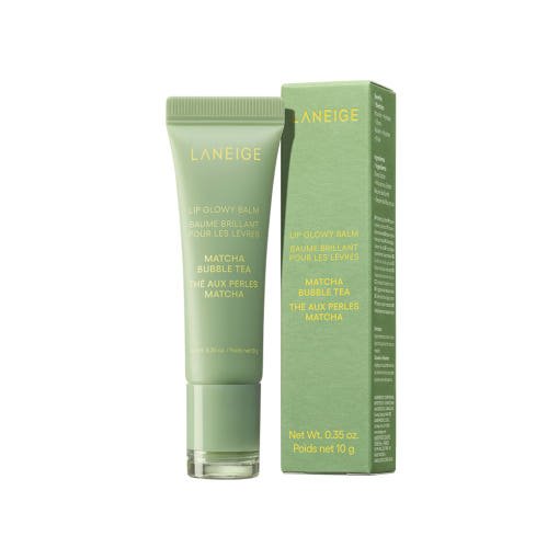 LANEIGE LIP GLOWY BALM 10ml Matcha Bubble Tea - JOSEPH BEAUTY