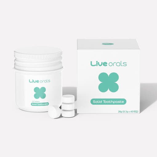 [Live orals] Chikapong Zero Water Solid Toothpaste (40 tablets) - JOSEPH BEAUTY