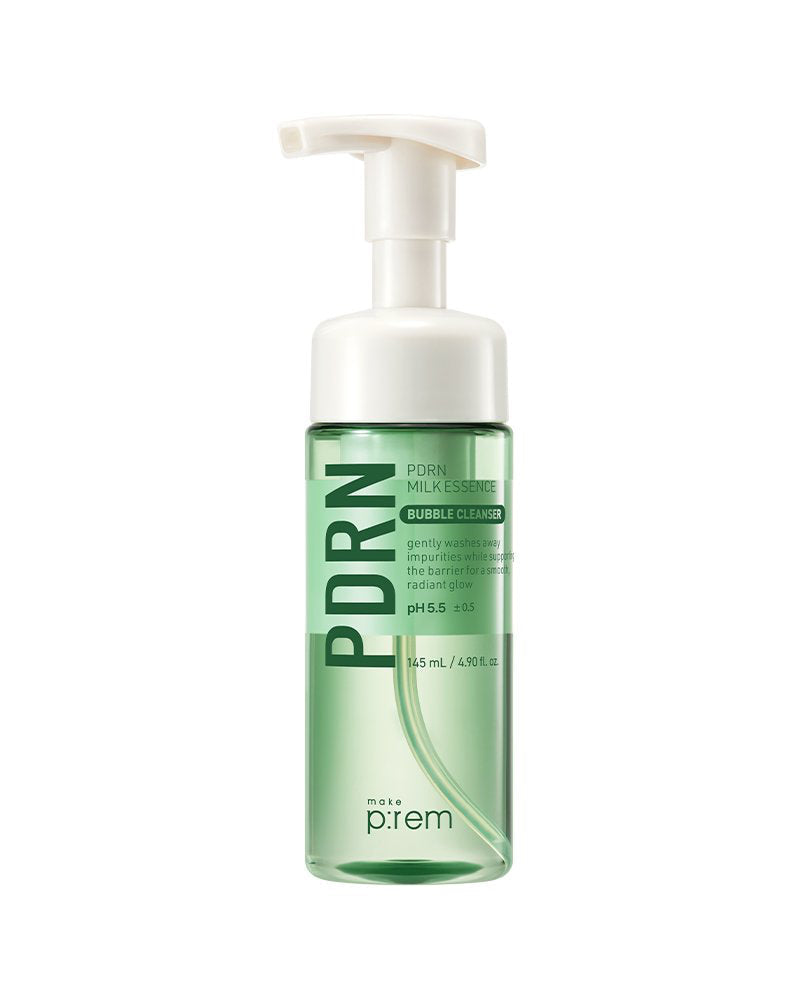 make p:rem PDRN Milk Essence Bubble Cleanser 145ml