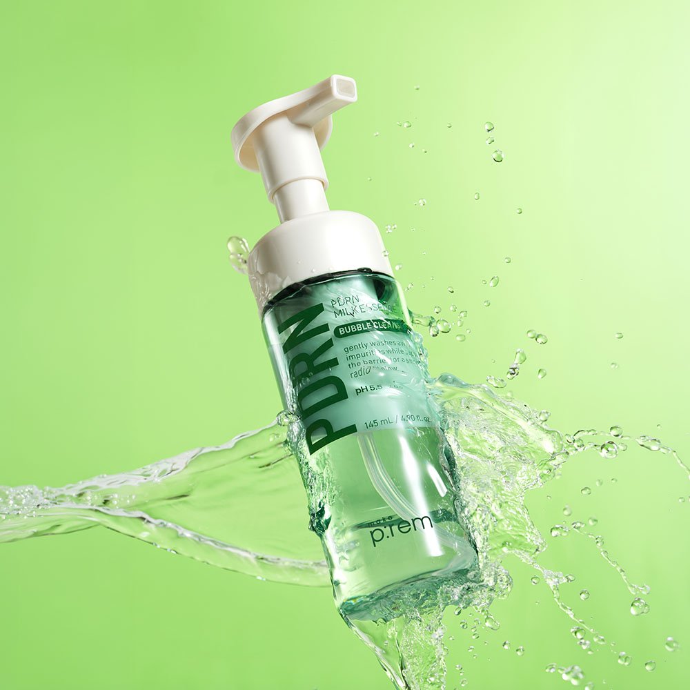 make p:rem PDRN Milk Essence Bubble Cleanser 145ml