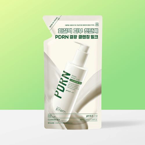 make p:rem PDRN Pore Clay Cleansing Milk 100ml [Refill]