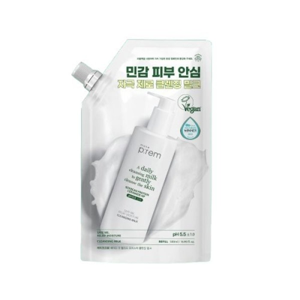 make p:rem Safe Me. Relief Moisture Cleansing Milk 500ml [Refill]
