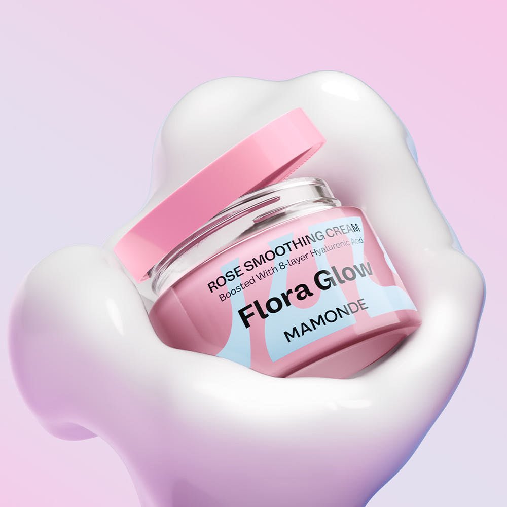 Mamonde Flora Glow Rose Smoothing Cream 50ml - JOSEPH BEAUTY