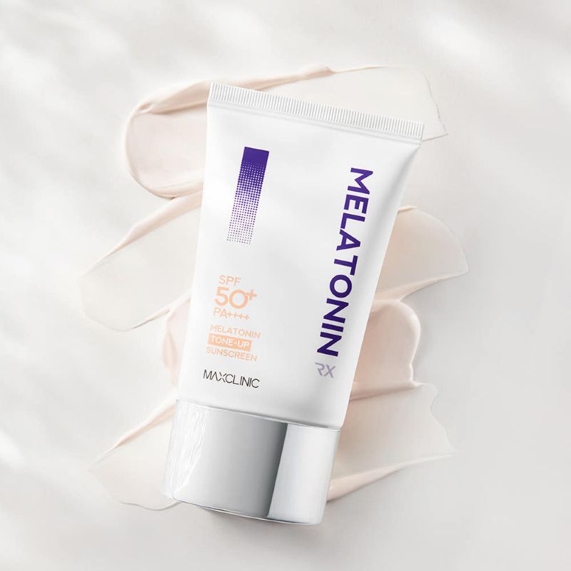 MAXCLINIC Melatonin Shot Tone-Up Sunscreen RX SPF50+ PA++++ 50ml