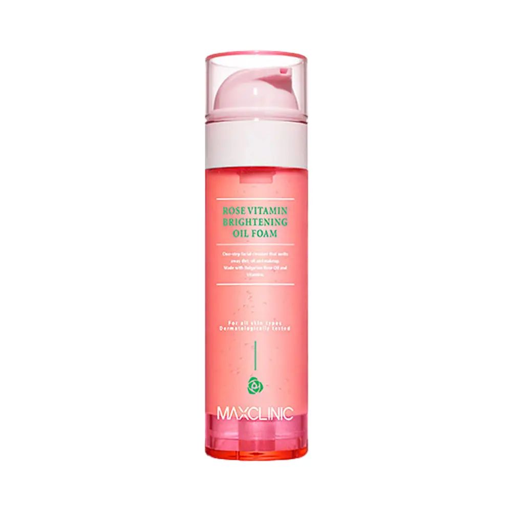 MAXCLINIC Rose Vitamin Brightening Oil Foam 110g