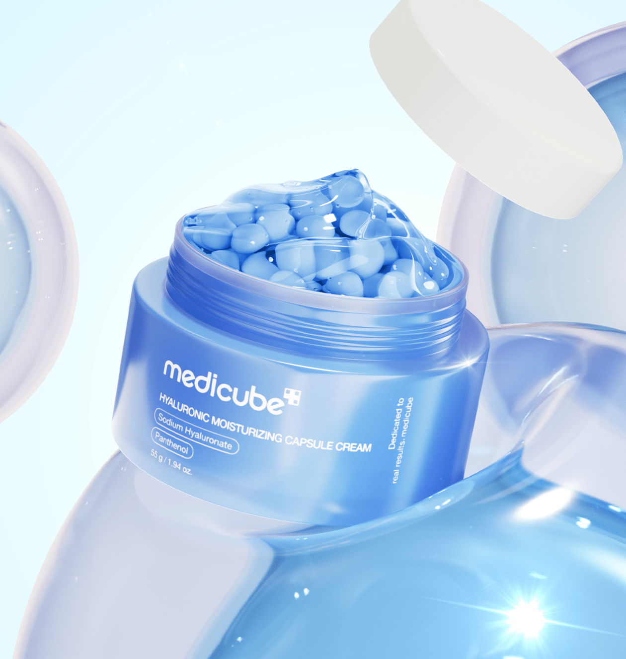 medicube Hyaluronic Moisturizing Capsule Cream 55g - JOSEPH BEAUTY