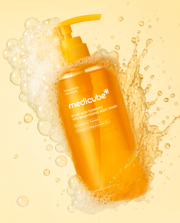 medicube Kojic Acid Turmeric Vita Brightening Body Wash 400ml