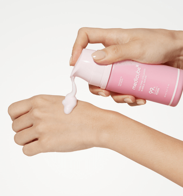 medicube PDRN Pink Collagen Bubble Serum 95ml - JOSEPH BEAUTY