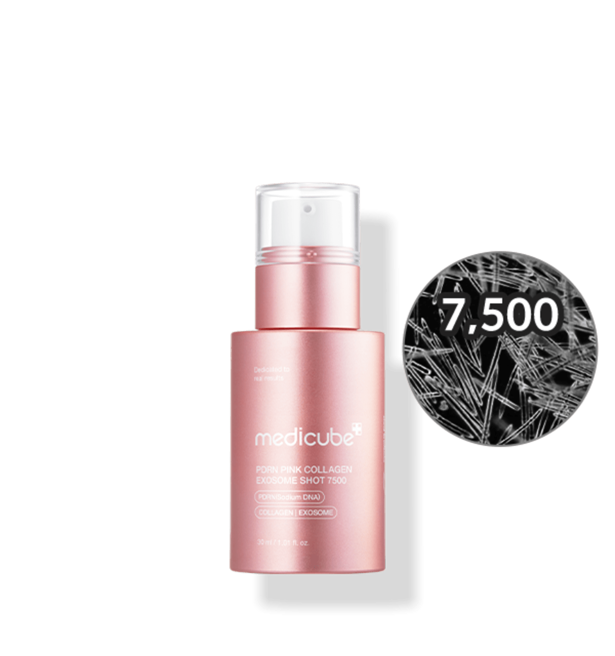 medicube PDRN Pink Collagen Exosome Shot 7500 30ml - JOSEPH BEAUTY