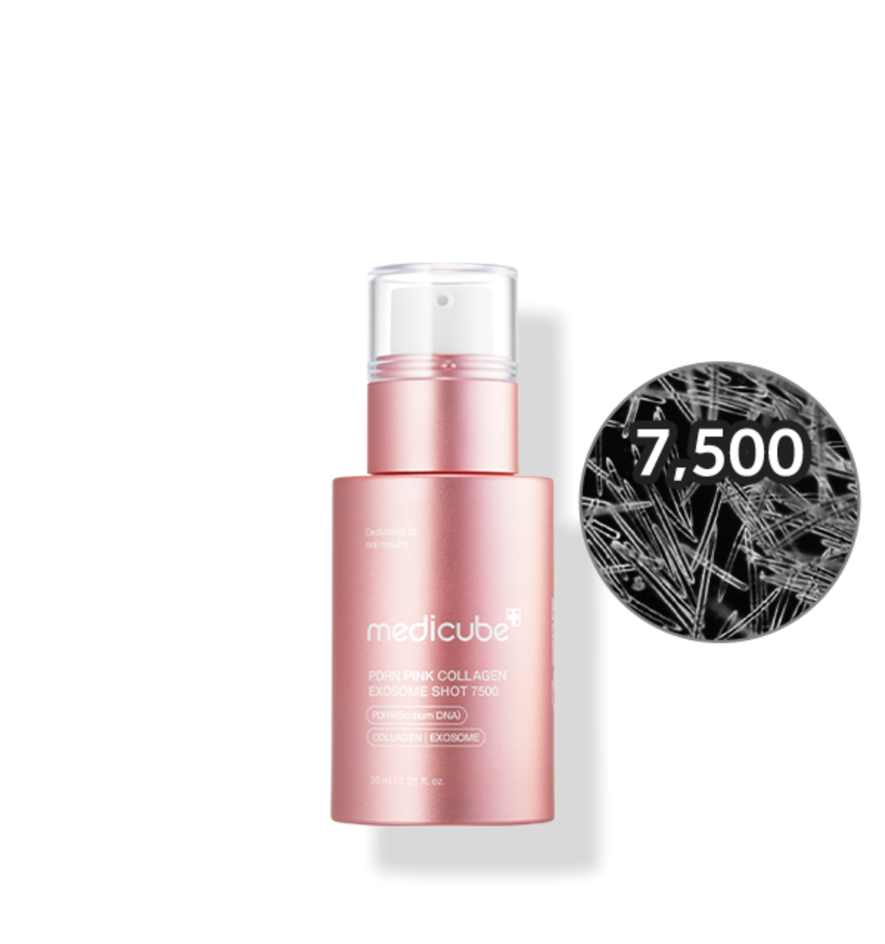 medicube PDRN Pink Collagen Exosome Shot 7500 30ml