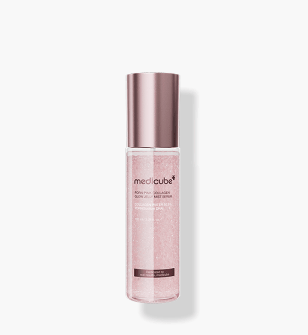 medicube PDRN PINK COLLAGEN GLOW JELLY MIST SERUM 100ml - JOSEPH BEAUTY