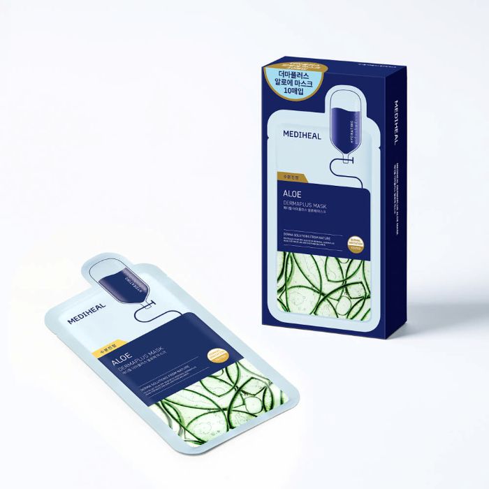 MEDIHEAL Dermaplus Aloe Mask 22ml X 10ea