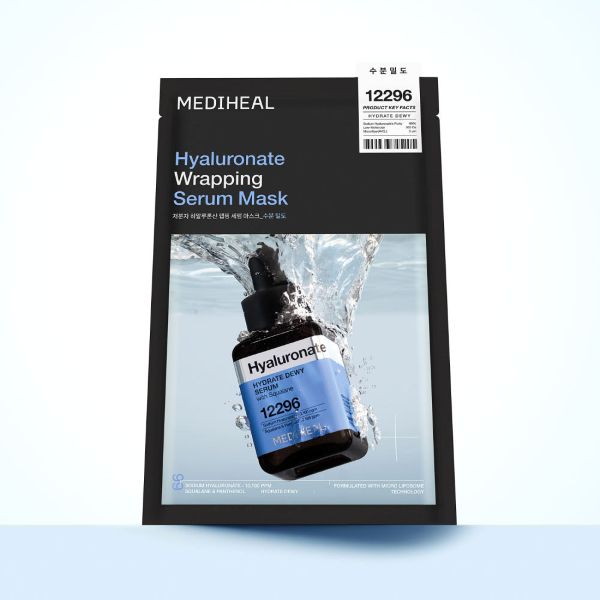 MEDIHEAL Hyaluronate Wrapping Serum Mask 25ml X 10ea