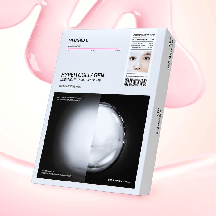 MEDIHEAL Hyper Collagen Gel Mask 35ml X 10ea - JOSEPH BEAUTY