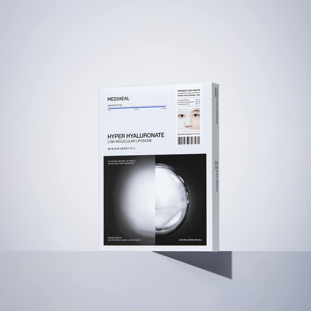 MEDIHEAL Hyper Hyaluronate Gel Mask 34g X 10ea