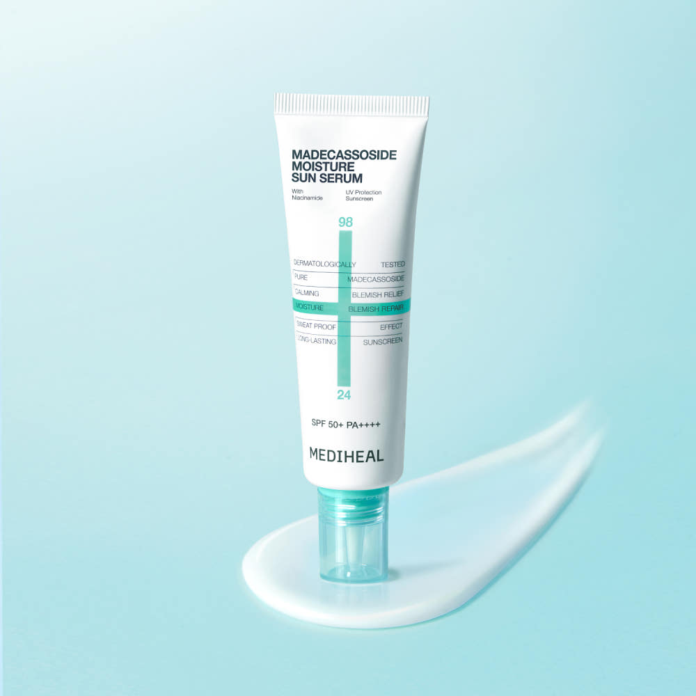 MEDIHEAL Madecassoside Moisture Sun Serum SPF50+ PA++++ 50ml