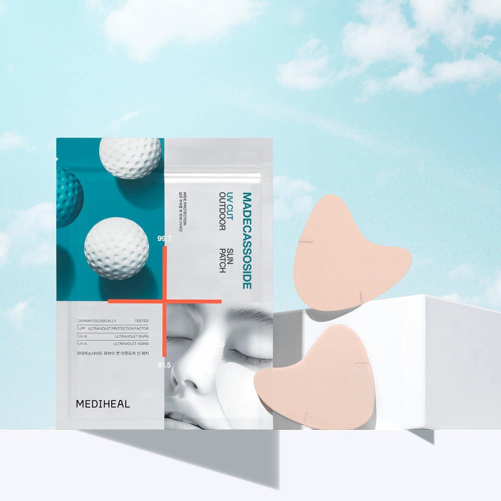 MEDIHEAL Madecassoside UV Cut Outdoor Sun Patch [Wide Protection] 4P - JOSEPH BEAUTY