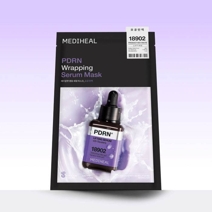 MEDIHEAL PDRN Wrapping Serum Lifting Mask 25ml X 10ea