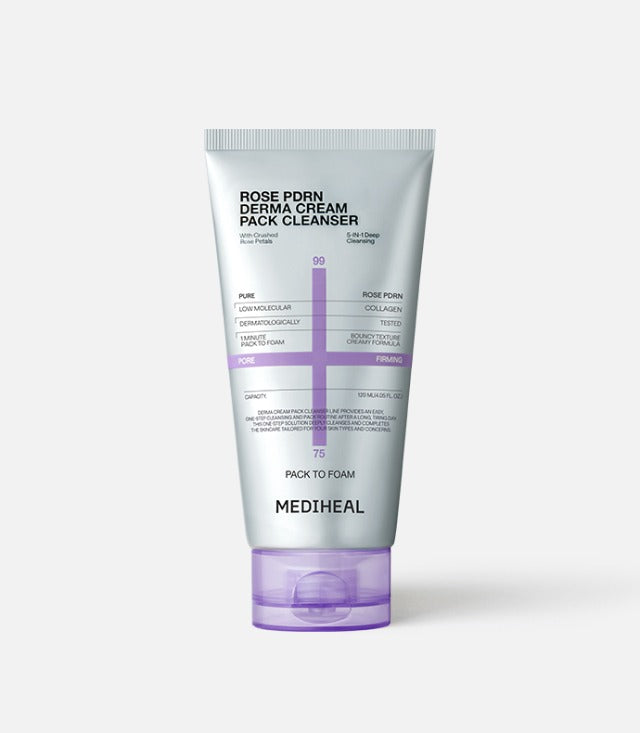 MEDIHEAL Rose PDRN Derma Cream Pack Cleanser 50ml