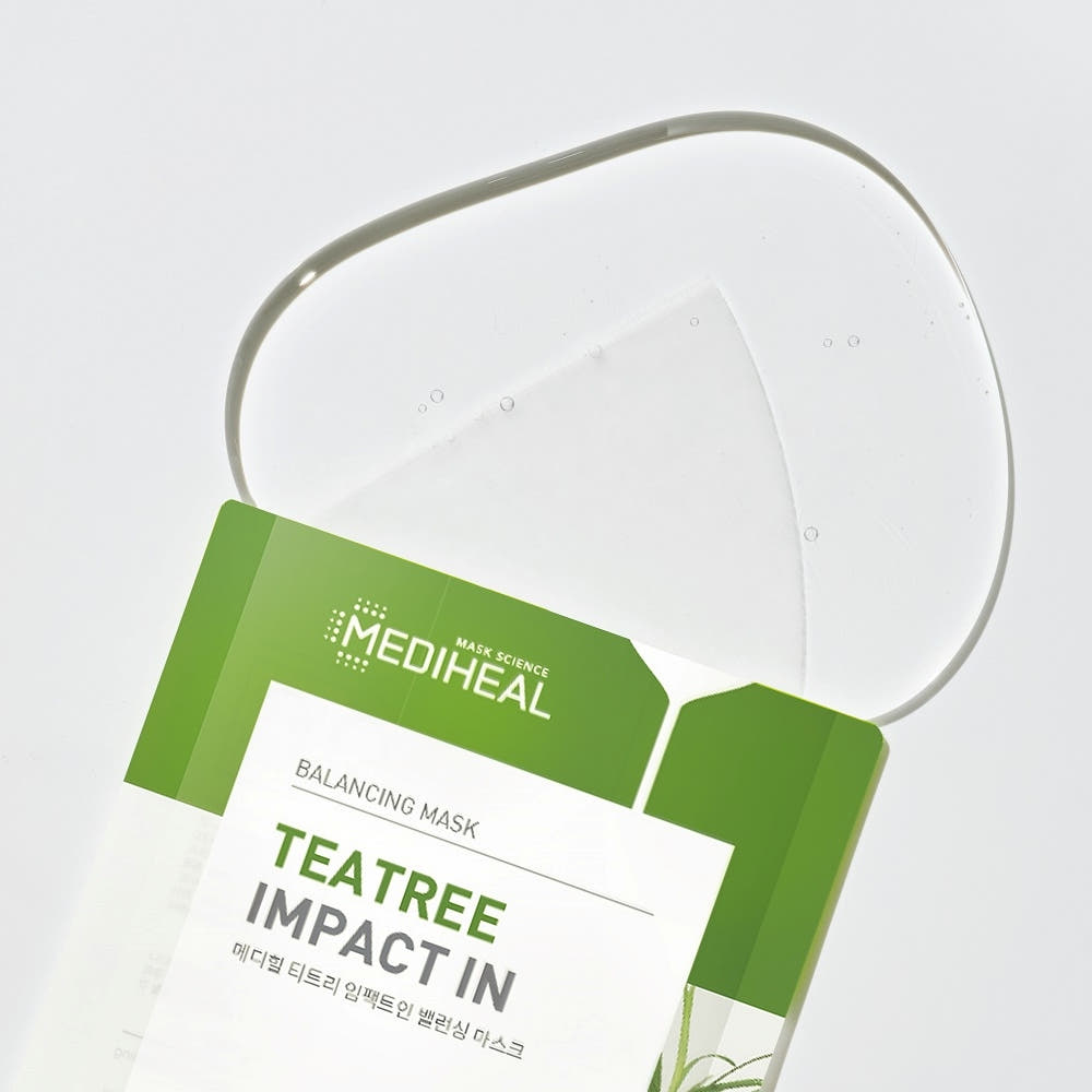 MEDIHEAL Teatree Impact In Balancing Mask 24ml X 10ea