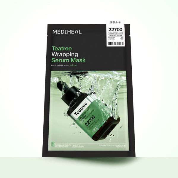 MEDIHEAL Teatree Wrapping Serum Mask 25ml X 10ea