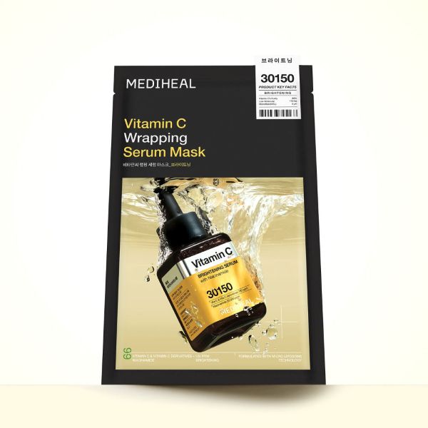 MEDIHEAL Vitamin C Wrapping Serum Mask 25ml X 10ea
