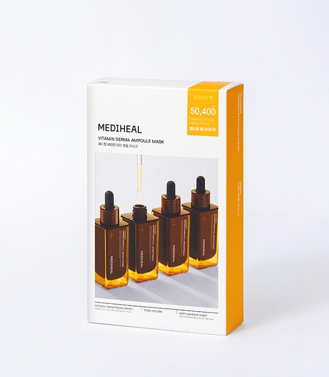 MEDIHEAL Vitamin Derma Ampoule Mask 25ml X 10ea