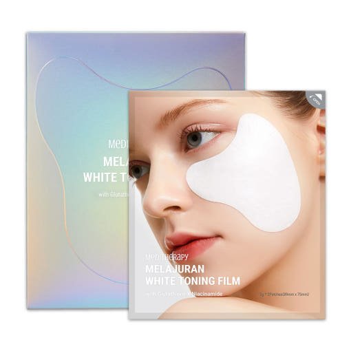 MEDITHERAPY Melajuran White Toning Film (2g*2patches, 89mm x 75mm) X 5ea - JOSEPH BEAUTY