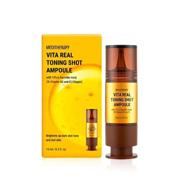 MEDITHERAPY Vita Real Toning Shot Ampoule 15ml - JOSEPH BEAUTY