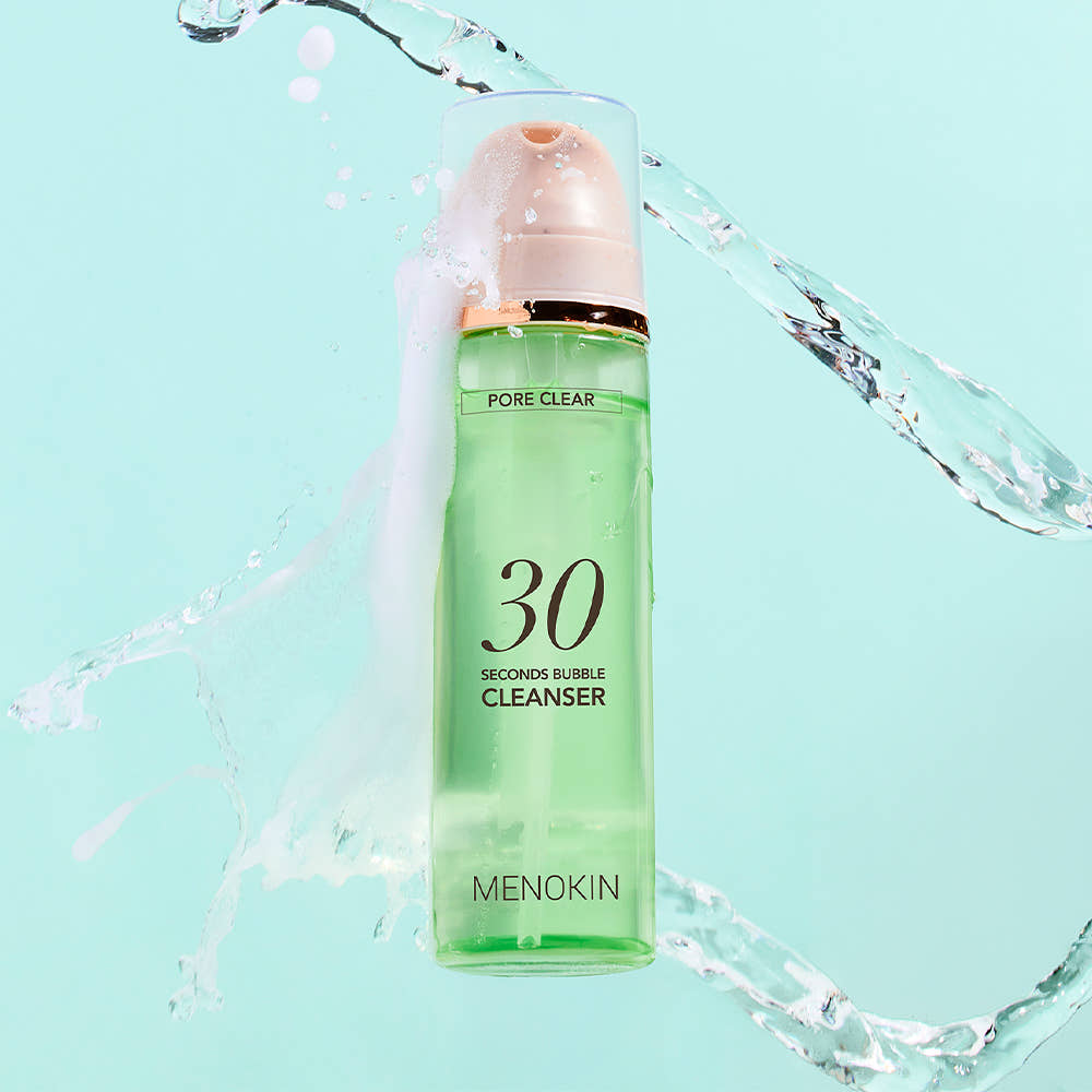 MENOKIN 30 Seconds Bubble Cleanser 150ml #PORE CLEAR