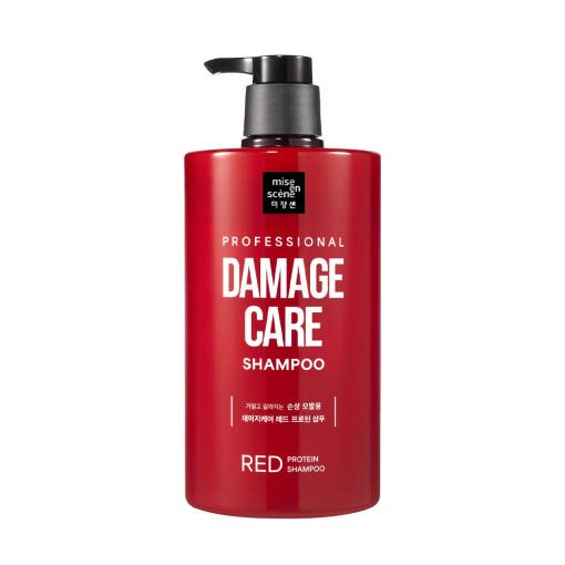 [mise en scene] Damage Care Red Protein Shampoo 1000ml - JOSEPH BEAUTY
